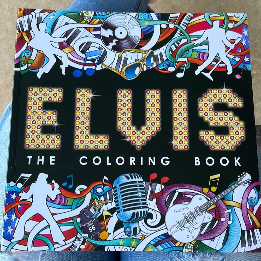 ELVIS Presley Coloring Book